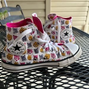 Lion/cat converse. Used great condition